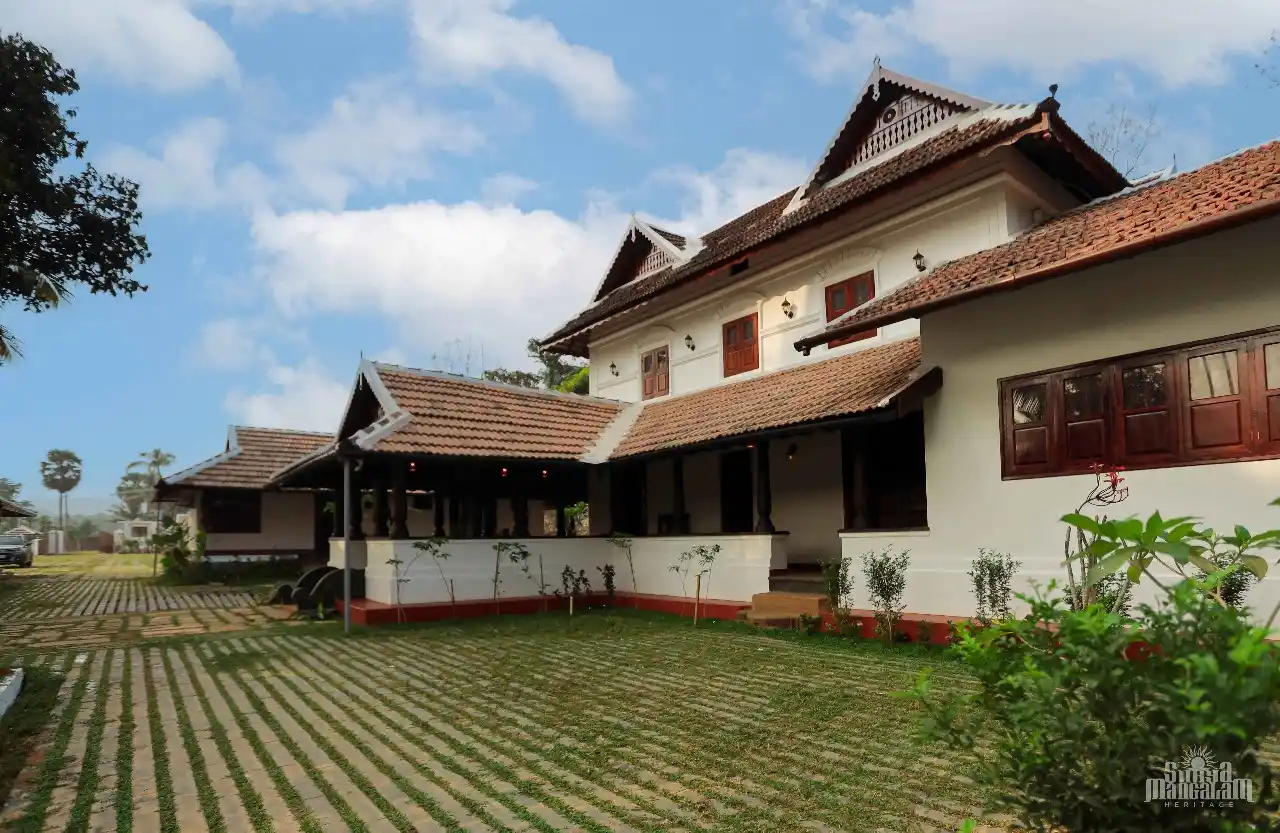 get sunset view by best resort in Palakkad